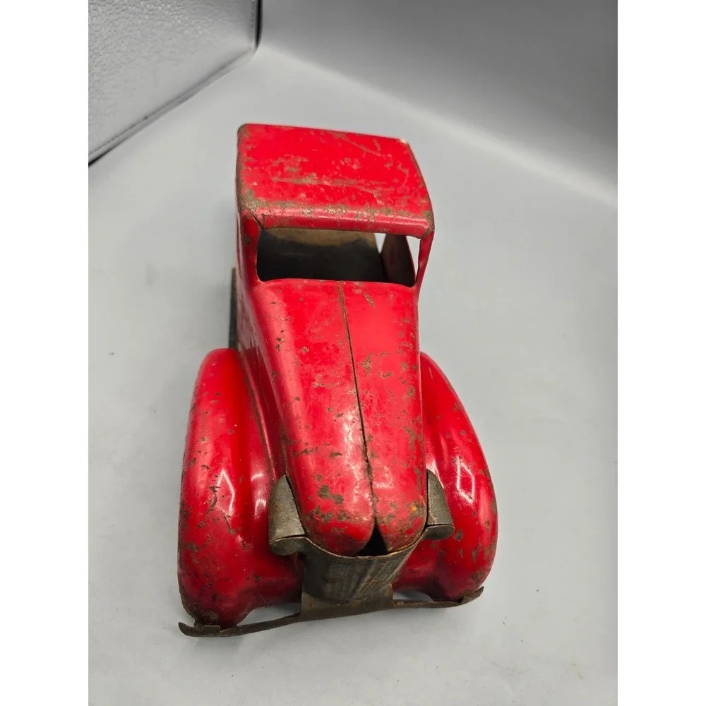 M•Vintage  1930-40's Wyandotte Pressed Steel Hook & Ladder‎ No.10 Fire Truck